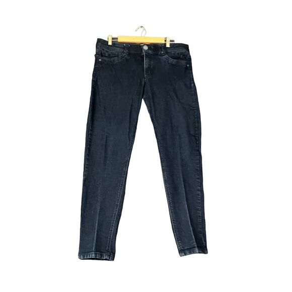 Womens Democracy Dark Blue Jeans AB Technology Size 16 Slimming Plus Size Ladies - Picture 1 of 13